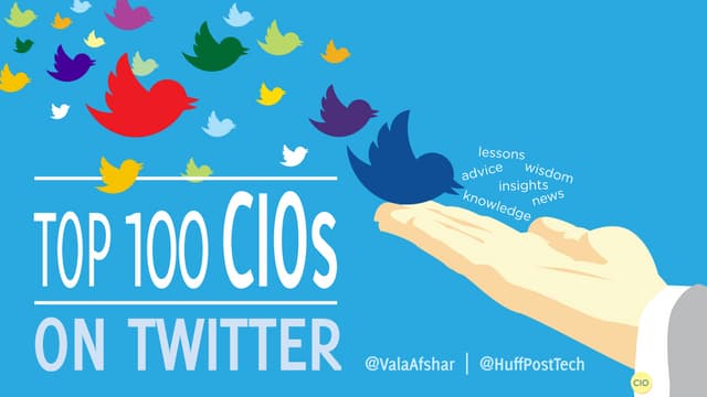 Top 100 CIOs to Follow on Twitter