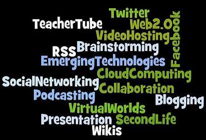 different types of education technology image pic wordcloud picture JPG emergingedtech